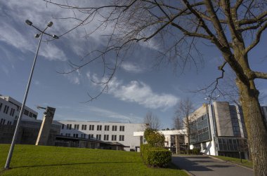 12 Mart 2020 - Minho Kampüs Üniversitesi, Covid-19 (Coronavirus) Braga, Minho, Portekiz.