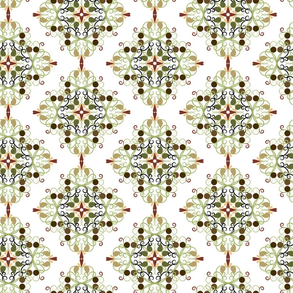 Desen renkli şark süsleme