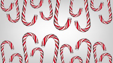 Noel şeker kamışı vektör şablonu