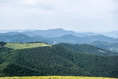 Lucanska Mala Fatra dağ panorama Slovakya