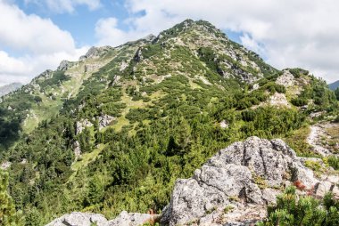 Otrhance dağ sırtı Slovakya Mountains Batı Tatras Nizna Magura peak