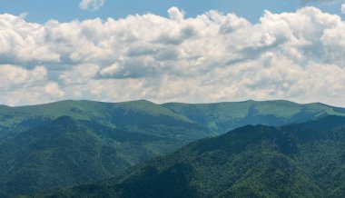highest part of Velka Fatra mountains in Slovakia with Ostredok, Frckov and Krizna hills