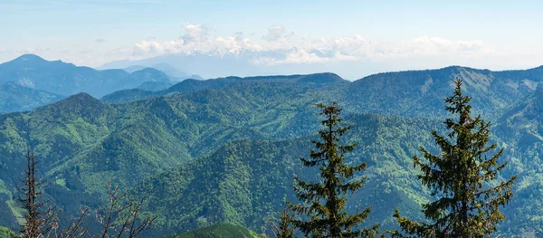 Näkymä Klak kukkulalta Velka Fatra vuoristossa Slovakiassa — kuvapankkivalokuva