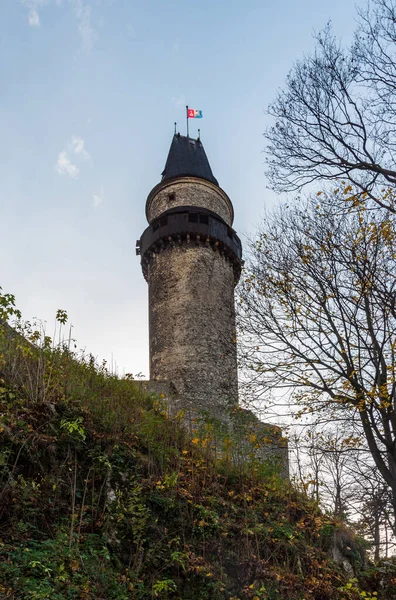 Stramberska Truba Wieża Historycznym Mieście Stramberk Republice Czeskiej — Zdjęcie stockowe