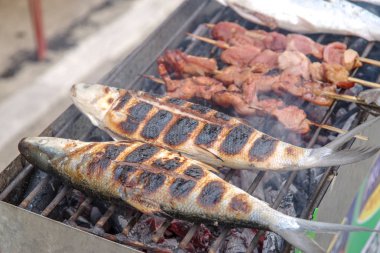 Filipino en sevdiğim balık ızgara bangus - Milkfish