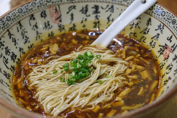 中華系麺ラミアン四川 — ストック写真