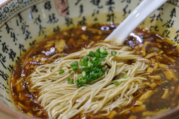 中華系麺ラミアン四川 — ストック写真