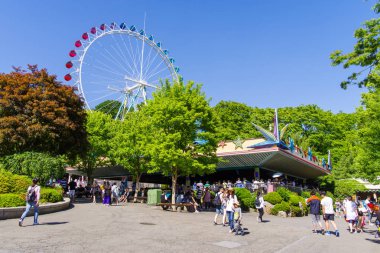 25 Mayıs 2017 çiçek bahçesi Everland, bunlar şehir, Güney Kor
