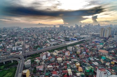 günbatımı metro Manila, Filipinler