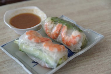 Vietnamca gıda taze ekmek