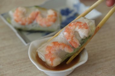 Vietnamca gıda taze ekmek