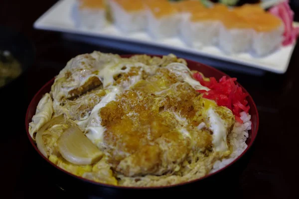 日本食カツ丼 — ストック写真