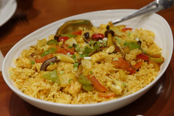  Java deniz ürünleri kızarmış pilav