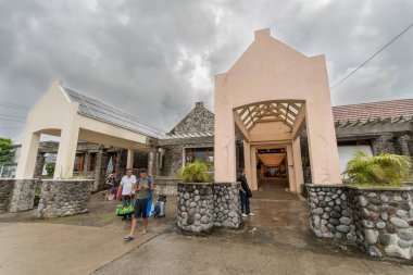 Basco Havaalanı, Batanes Eylül 20,2017 ana kapıda