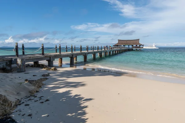 Krásné bílé pláže na ostrově Balesin — Stock fotografie