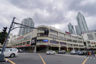 Kasım 5,2017 Glorietta alışveriş alışveriş merkezinde yaya geçidi, Makati, Philipp