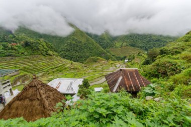 güzel manzara Batad Banaue Pirinç Teras,