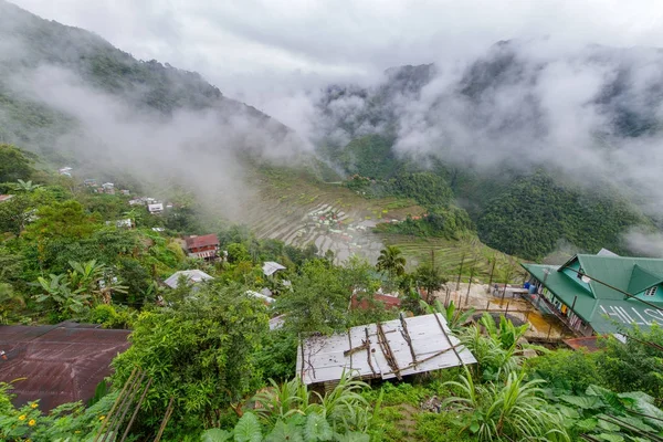 Schöne Landschaft Batad Reisterrasse in Banaue, — Stockfoto