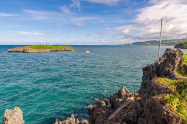 Kasım 19,2017 Deniz Manzaralı Crystal cove Island, Boracay