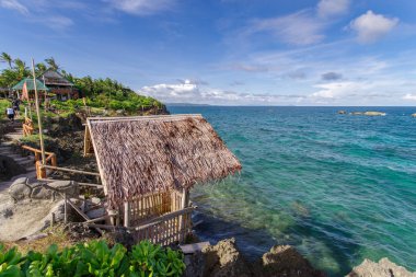 Kasım 19,2017 Deniz Manzaralı Crystal cove Island, Boracay