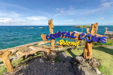 Kasım 19,2017 Photo Zone'a Crystal Cove Island, Boracay