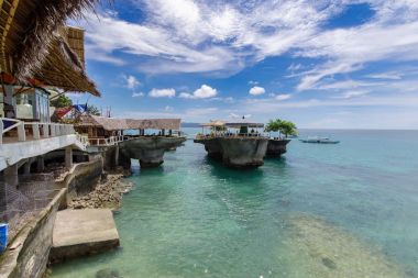 Kasım 18,2017 güzel manzara Batı Cove Boracay