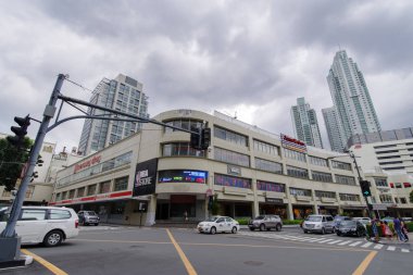 Kasım 5,2017 Glorietta alışveriş alışveriş merkezinde yaya geçidi, Makati, Philipp