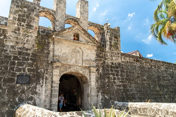 Πύλη Του Fort San Pedro Στο Cebu City Φιλιππίνες — Φωτογραφία Αρχείου