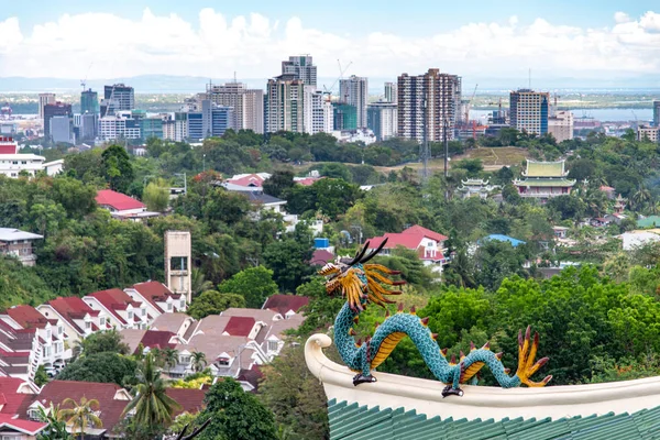 Cebu city cebu city, Filipinler Taoist tapınakta görünümünden