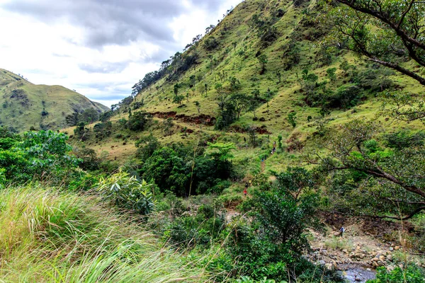 Schöne Landschaft am Pinatubo — Stockfoto