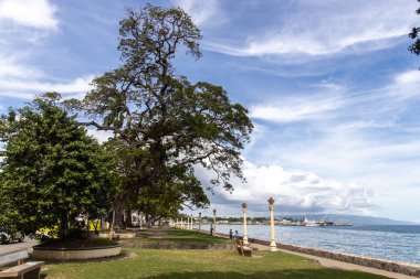 Dumaguete, Rizal Bulvarı 'nın güzel manzarası