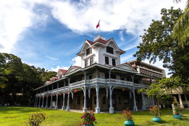 Silliman Hall, Silliman Üniversitesi, Dumaguete Şehri, Filipinler, 11 Aralık 2019