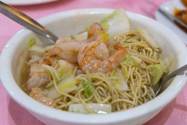 中華料理-海鮮揚げ麺 — ストック写真