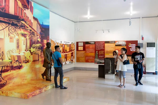 Müze ni Jose Rizal sergilerine, Calamba, Filipinler, 5 Ocak 2020