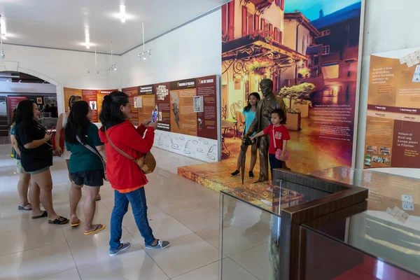 Müze ni Jose Rizal sergilerine, Calamba, Filipinler, 5 Ocak 2020