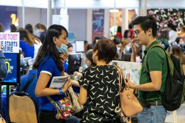 9 Şubat 2020 İnsanlar Filipinler Seyahat Turu Fuarı, Manila, Filipinler