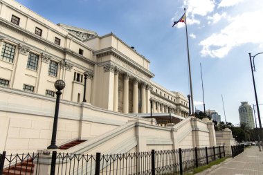 Manila, Filipinler 'deki Ulusal Güzel Sanatlar Müzesinin manzarası