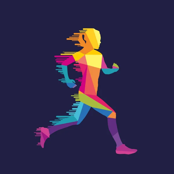 Çalışan kadın siluet logo şablonu