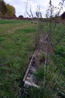 Eski ahşap tepsi kaplı