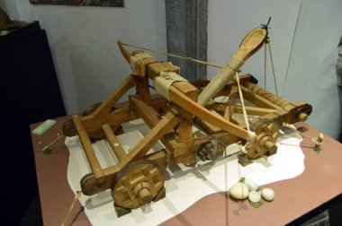 Bir ortaçağ ahşap üreme