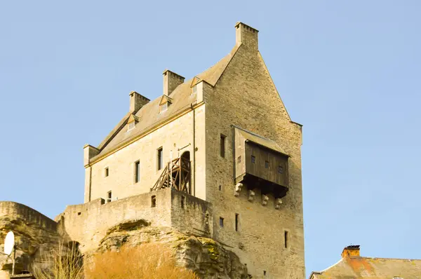 Ruinas del castillo de Larochette — Foto de Stock