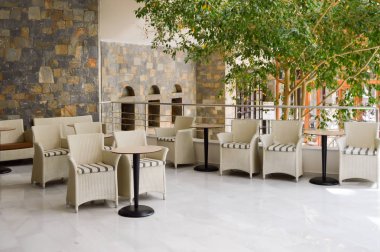 Köşe koltuklar ile dinlenme 