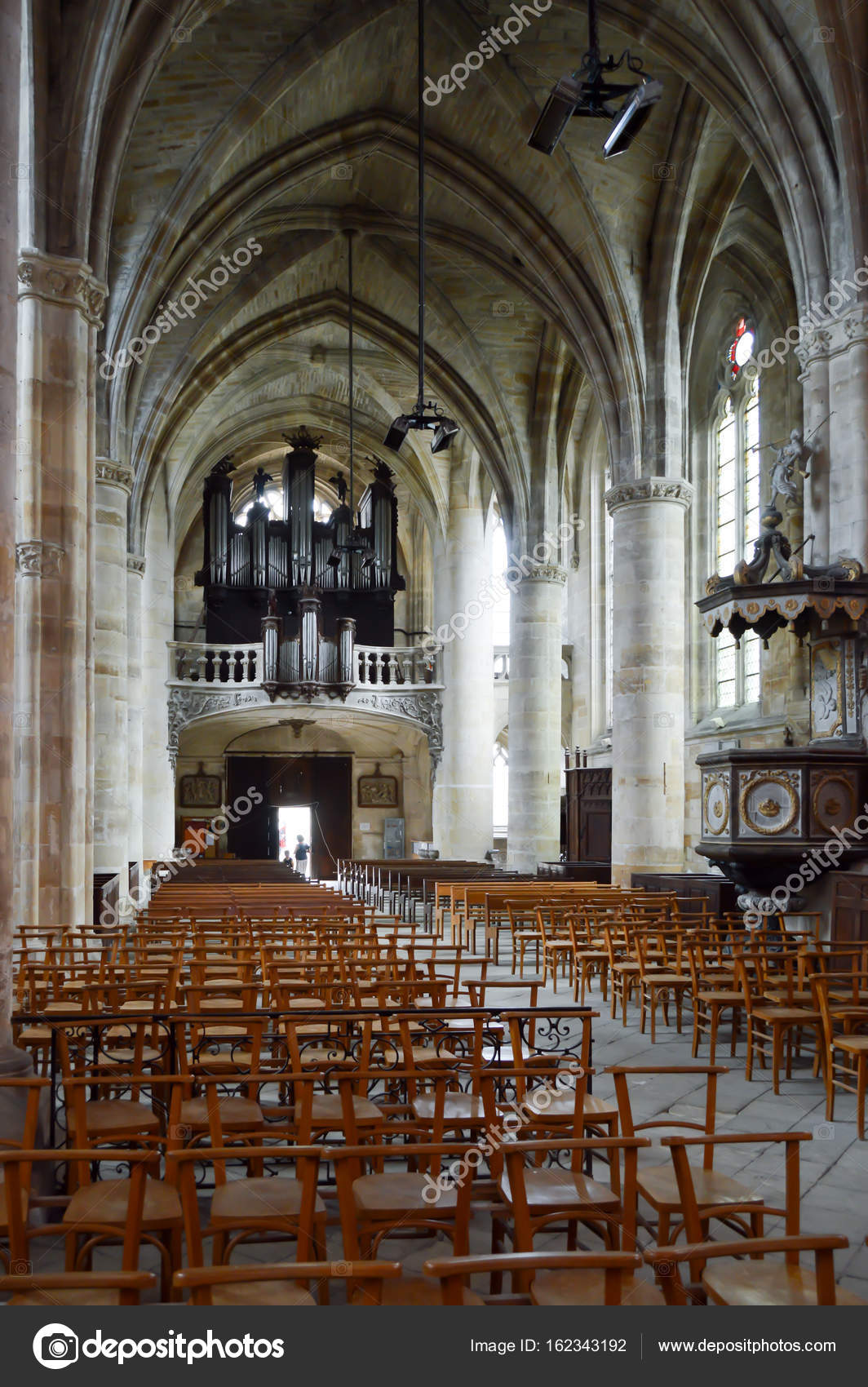 Interior View Church Saint Etienne In Bar Le Duc Stock Photo Image By C Philou1000 Msn Com