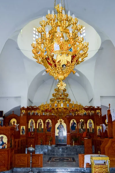 Βωμός σε μια μικρή Ορθόδοξη Εκκλησία — Φωτογραφία Αρχείου