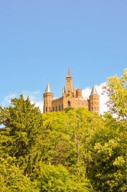 Hohenzollern Kalesi görünümünü