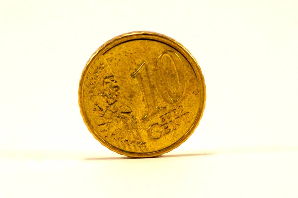 Coin of ten cent of the euro — Stock Photo, Image