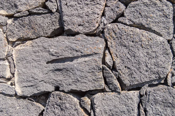 Fundo com pedras de lava de muitas cores em Santa Cruz no — Fotografia de Stock