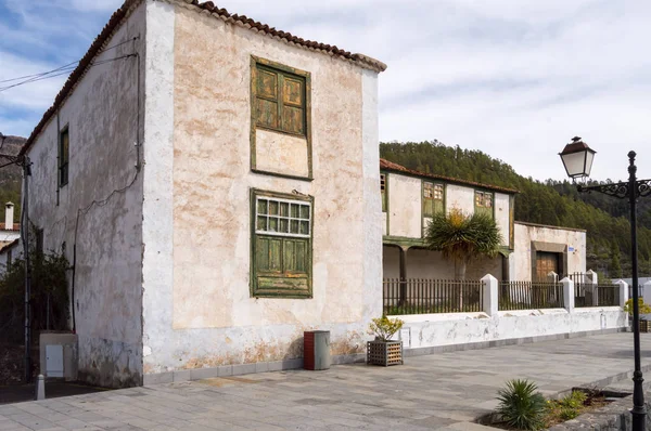 Haus von los soller mit seiner typischen kanarischen Architektur — Stockfoto