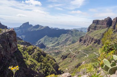 T Masca Köyü bölgesinin Dağları nın görünümü