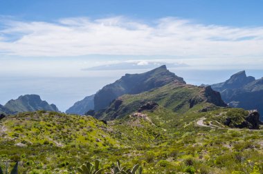 T Masca Köyü bölgesinin Dağları nın görünümü